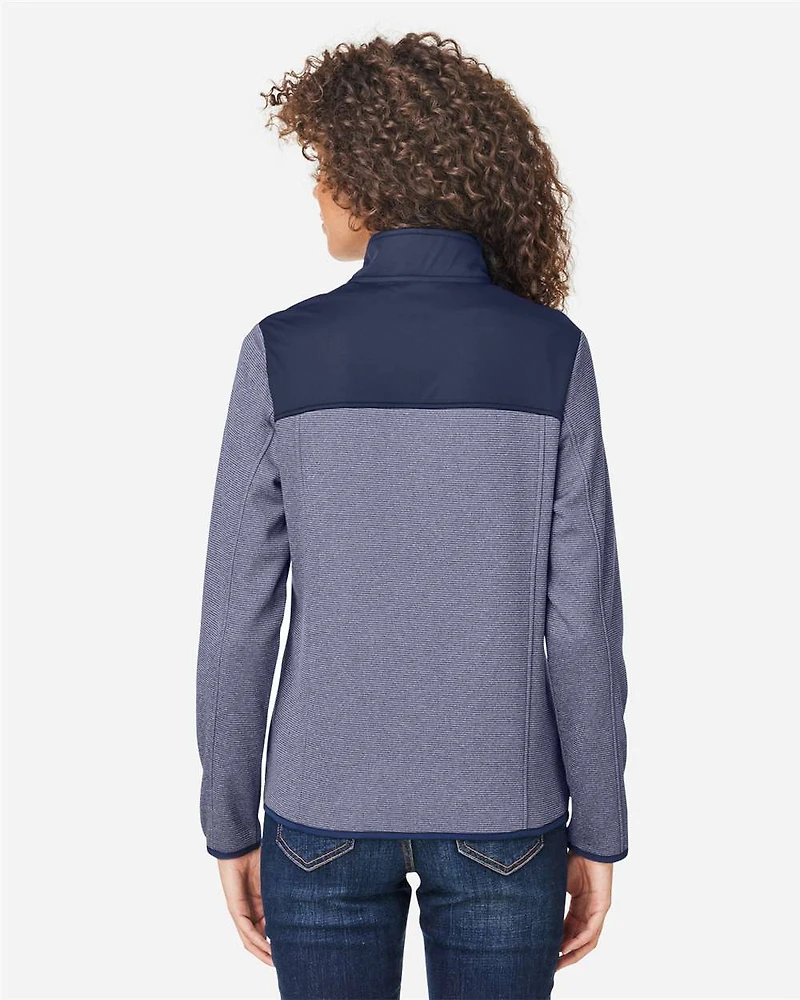 Veste Hybride à Rayures Chinées Venture pour Femme | T-Shirt Time
