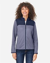 Veste Hybride à Rayures Chinées Venture pour Femme | T-Shirt Time
