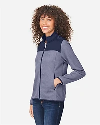 Veste Hybride à Rayures Chinées Venture pour Femme | T-Shirt Time