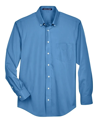 Men's Tall Crown Collection® Broadcloth Woven Dress Shirt | T-Shirt Time