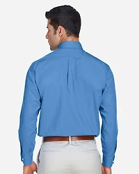 Men's Tall Crown Collection® Broadcloth Woven Dress Shirt | T-Shirt Time