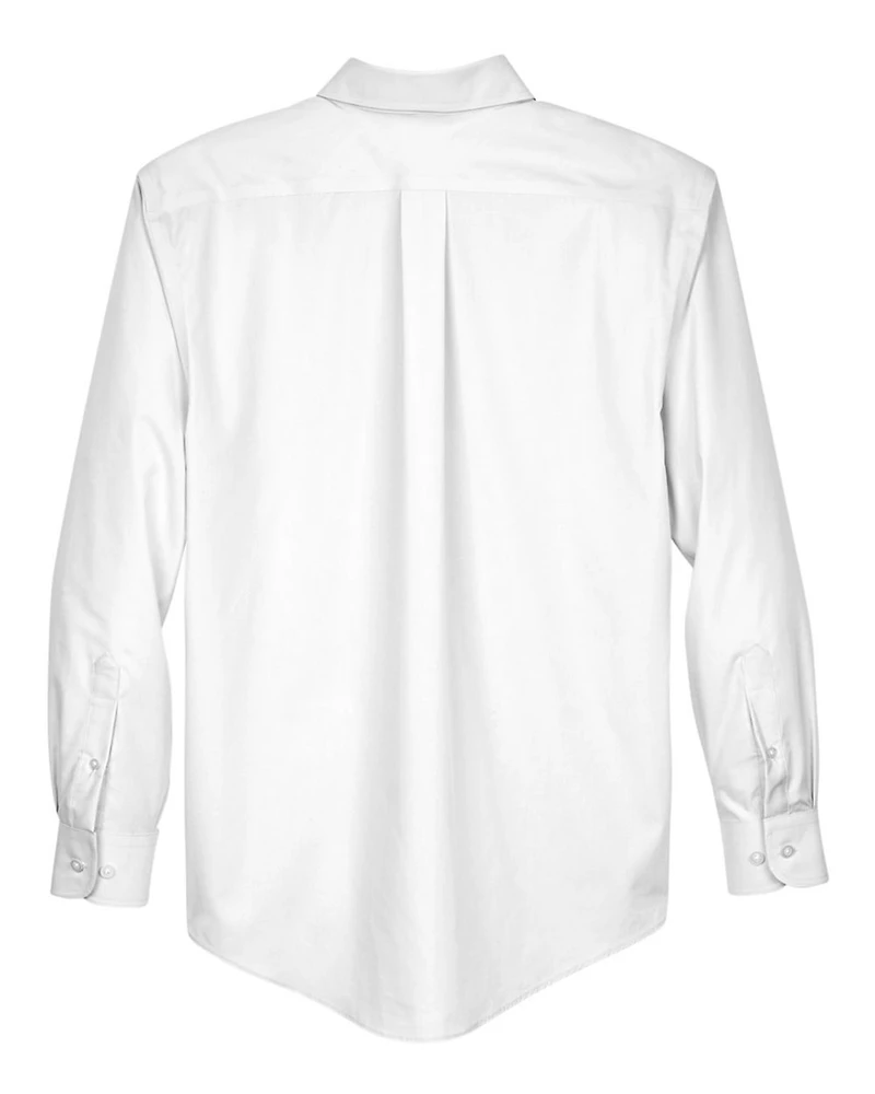 Men's Tall Crown Collection® Broadcloth Woven Dress Shirt | T-Shirt Time