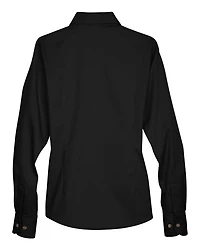 Women's Easy Blend™ Long Sleeve Twill Dress Shirt with Stain-Release | T-Shirt Time