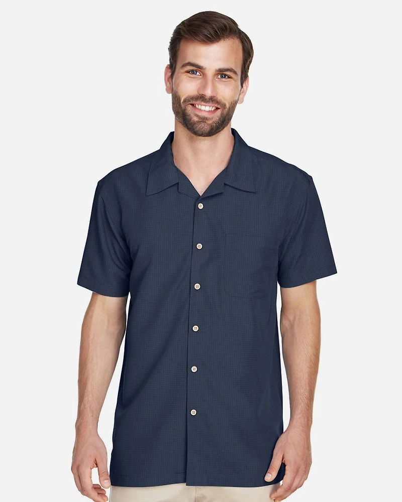 Men's Barbados Textured Camp Shirt | T-Shirt Time