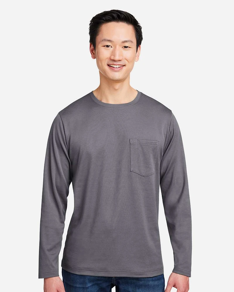 T-Shirt à manches longues unisexe Charge Snag and Soil Protect | Time