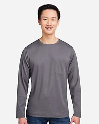 T-Shirt à manches longues unisexe Charge Snag and Soil Protect | Time