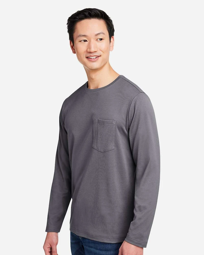 T-Shirt à manches longues unisexe Charge Snag and Soil Protect | Time