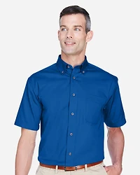 Men's Easy Blend™ Twill Dress Shirt with Stain-Release | T-Shirt Time