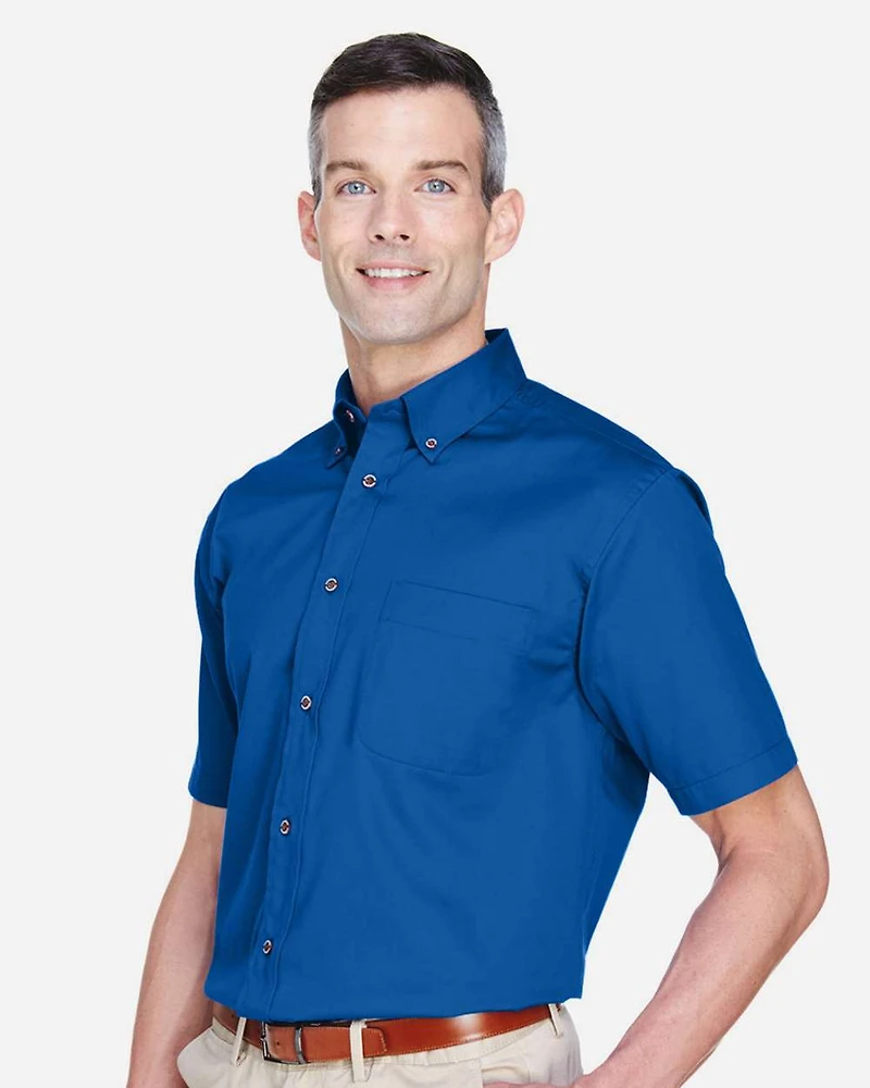 Men's Easy Blend™ Twill Dress Shirt with Stain-Release | T-Shirt Time