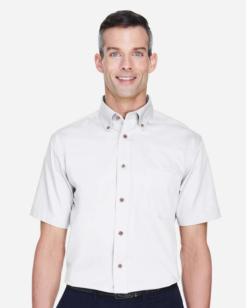 Men's Easy Blend™ Twill Dress Shirt with Stain-Release | T-Shirt Time