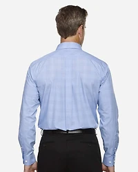 Men's Crown Collection® Glen Plaid Woven Dress Shirt | T-Shirt Time