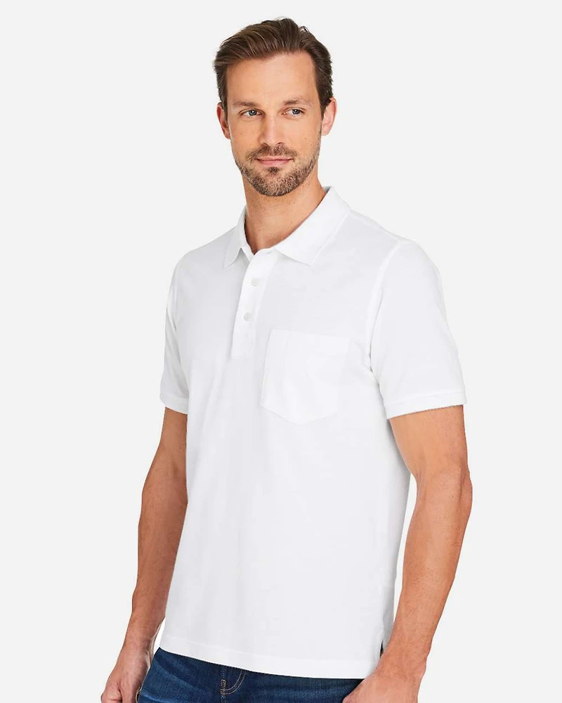 Polo à poche Valiant en coton pour homme | T-Shirt Time