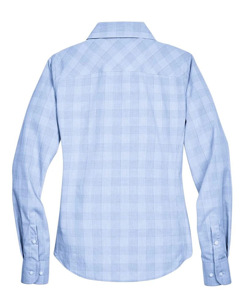 Women’s Crown Collection® Glen Plaid Woven Dress Shirt