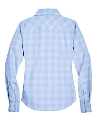 Women’s Crown Collection® Glen Plaid Woven Dress Shirt