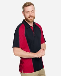 Polo colorblock IL Plus de protection contre les accrocs pour hommes