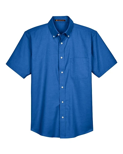 Men's Oxford Short Sleeve with Stain-Release | T-Shirt Time