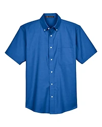Men's Oxford Short Sleeve with Stain-Release | T-Shirt Time