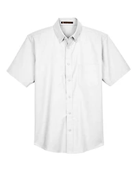 Men's Oxford Short Sleeve with Stain-Release | T-Shirt Time