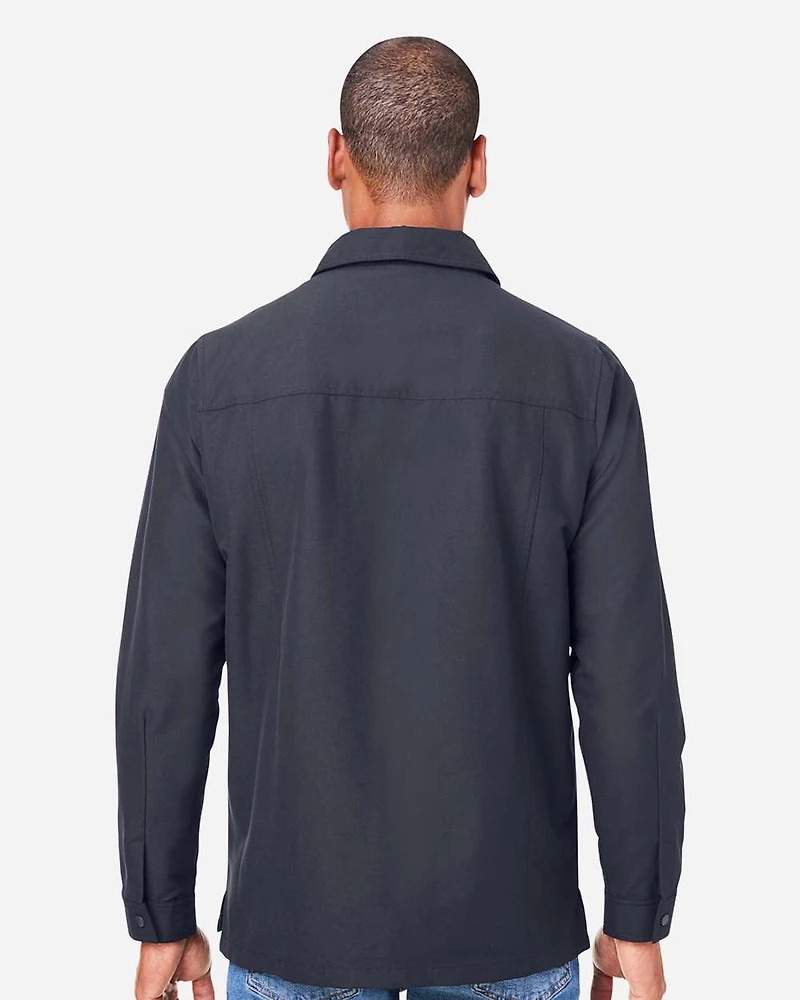 Veste Chemise en Twill Flex Unisexe