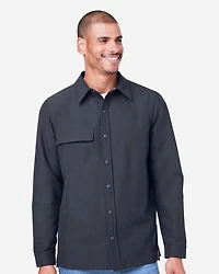 Veste Chemise en Twill Flex Unisexe