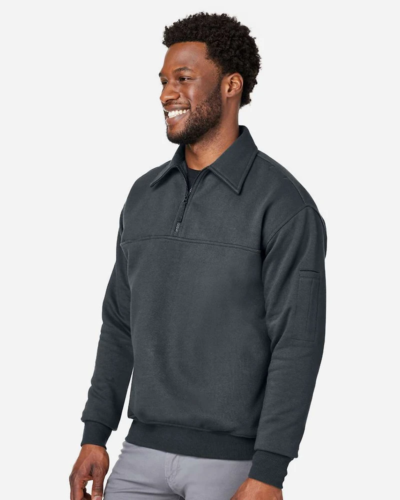 Pull Tactique Unisexe ClimaBloc™ à Fermeture Éclair Quart de Tour | T-Shirt Time