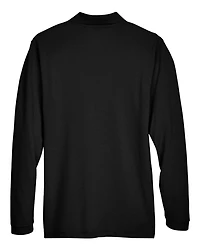 Men's Easy Blend™ Long Sleeve Polo | T-Shirt Time