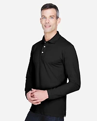 Men's Easy Blend™ Long Sleeve Polo | T-Shirt Time