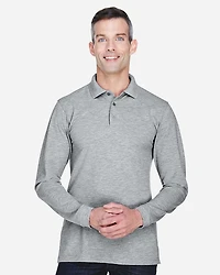Polo à Manches Longues Easy Blend™ pour Homme