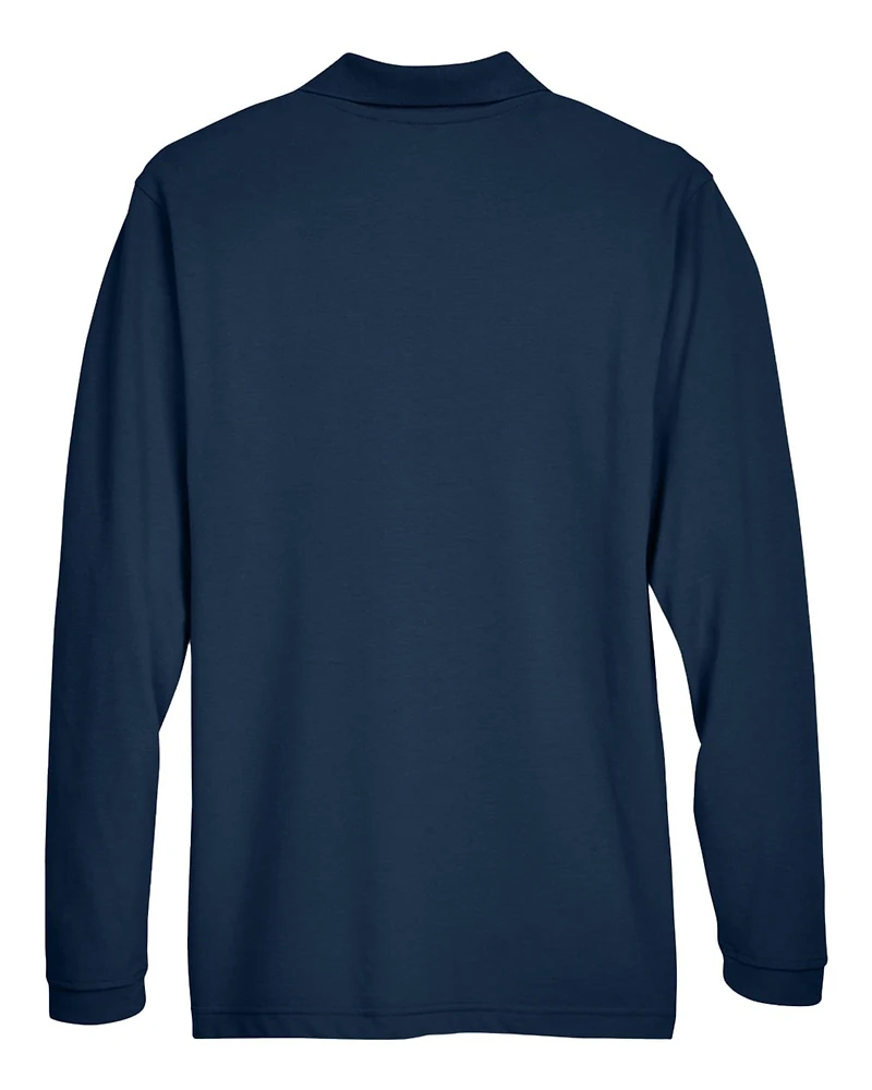 Men's Easy Blend™ Long Sleeve Polo | T-Shirt Time