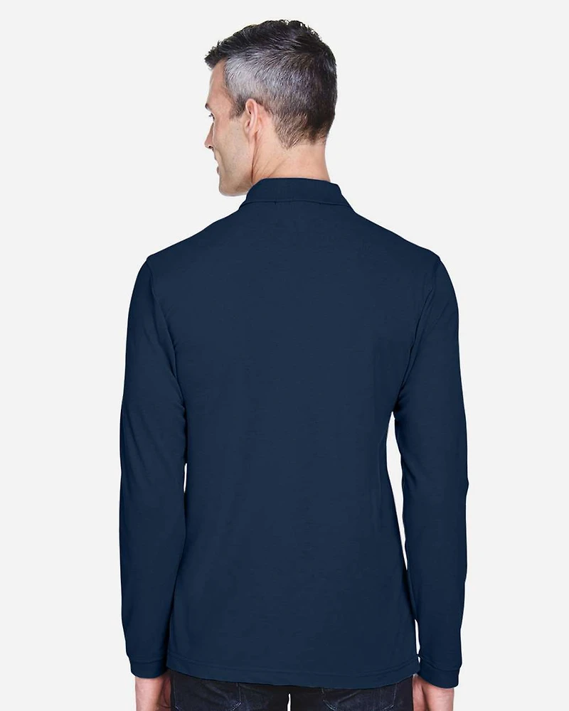 Men's Easy Blend™ Long Sleeve Polo | T-Shirt Time