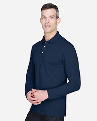 Men's Easy Blend™ Long Sleeve Polo | T-Shirt Time