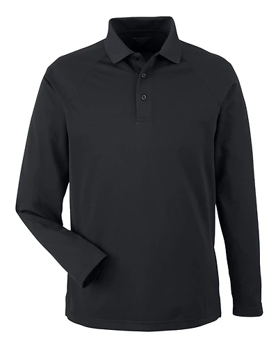 Men's Charge Snag and Soil Protect Long Sleeve Polo | T-Shirt Time