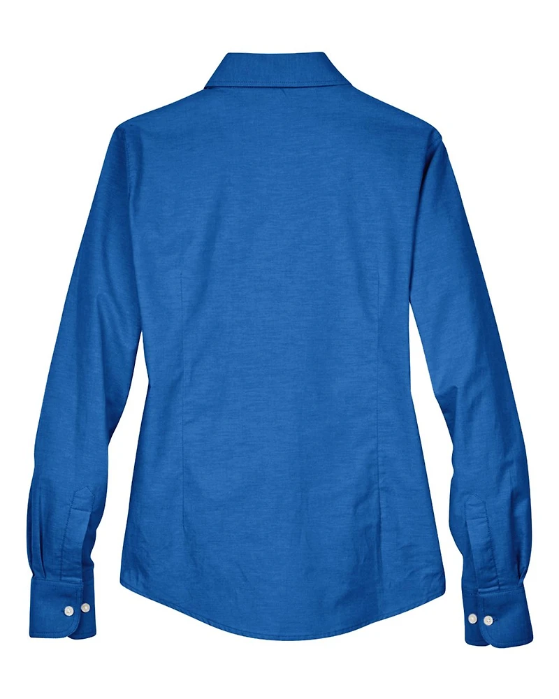 Women's Long Sleeve Oxford Dress Shirt | T-Shirt Time