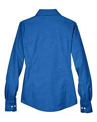 Women's Long Sleeve Oxford Dress Shirt | T-Shirt Time