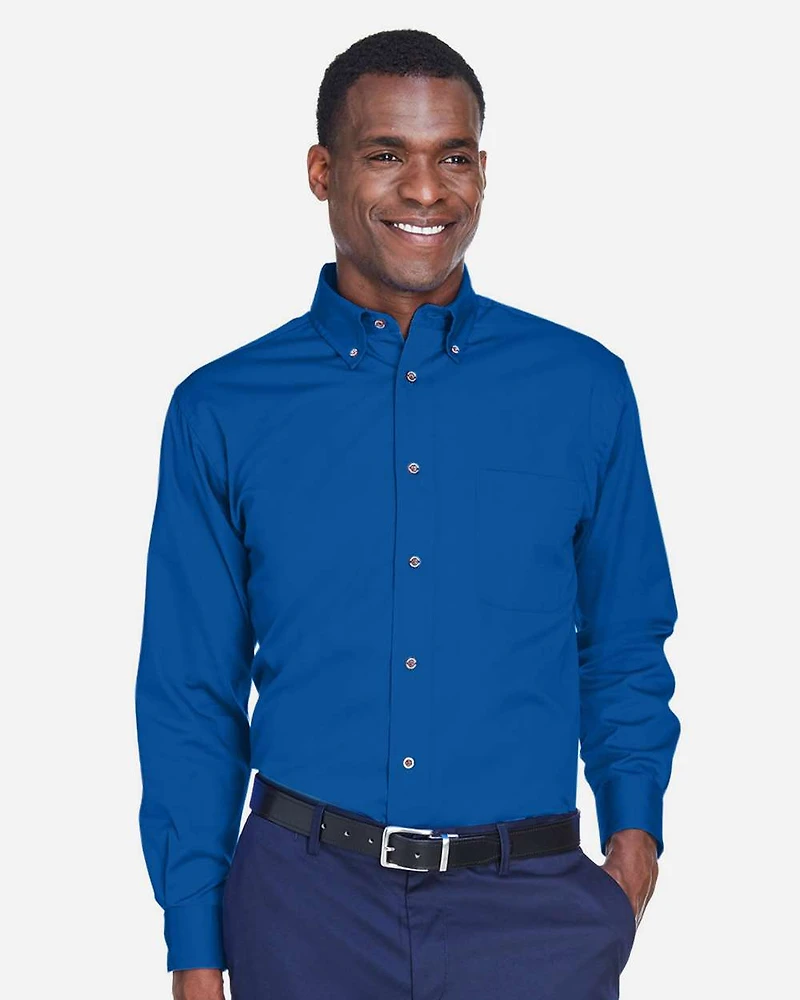 Men's Tall Easy Blend™ Twill Dress Shirt | T-Shirt Time