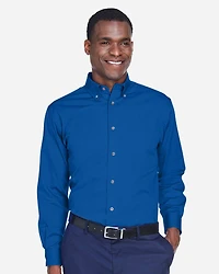 Men's Tall Easy Blend™ Twill Dress Shirt | T-Shirt Time