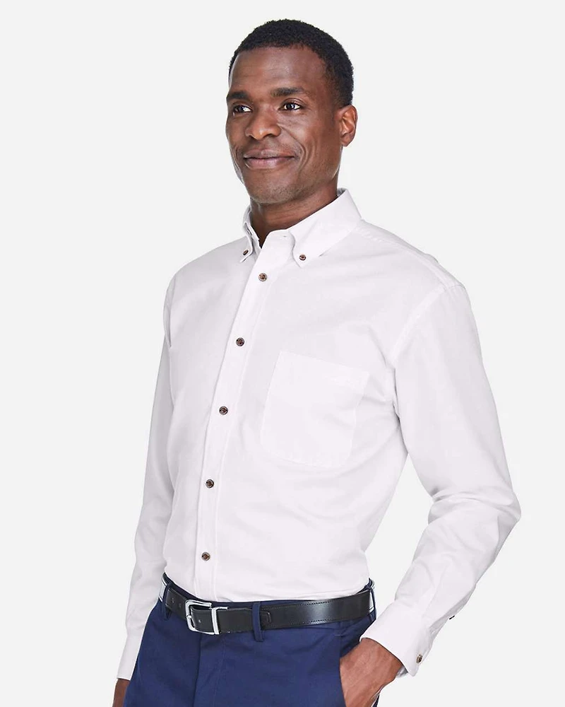 Men's Tall Easy Blend™ Twill Dress Shirt | T-Shirt Time