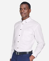 Men's Tall Easy Blend™ Twill Dress Shirt | T-Shirt Time