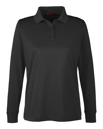 Women's Advantage Snag Protection Plus IL Long Sleeve Polo | T-Shirt Time