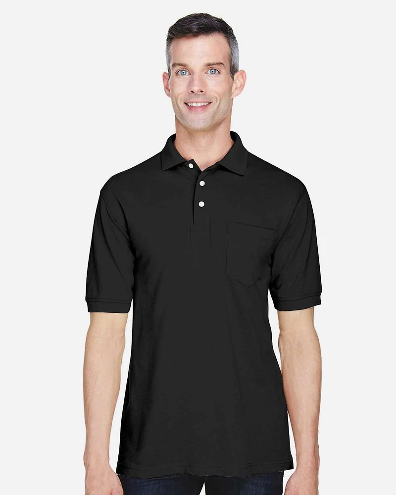 Men's Easy Blend™ Polo with Pocket | T-Shirt Time