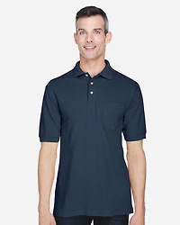 Men's Easy Blend™ Polo with Pocket | T-Shirt Time