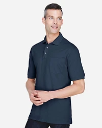 Men's Easy Blend™ Polo with Pocket | T-Shirt Time