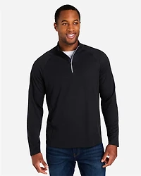 Men's Origin Performance Pique Quarter-Zip Pullover | T-Shirt Time