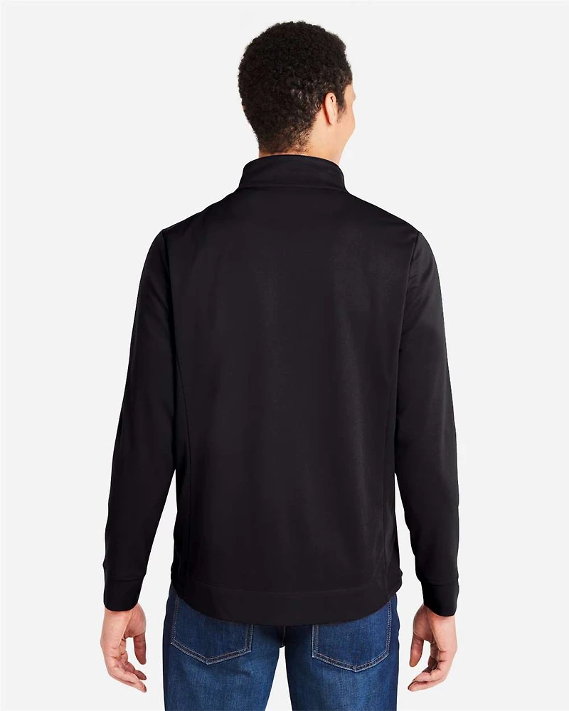 Polo Quart de Zip à Protection Anti-Accroc et Colorblock pour Hommes