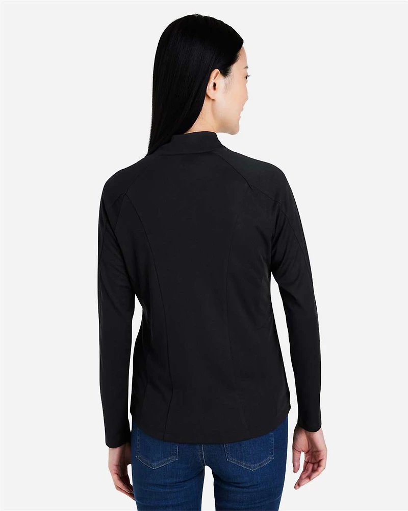 Women's Origin Performance Pique Quarter-Zip Pullover | T-Shirt Time