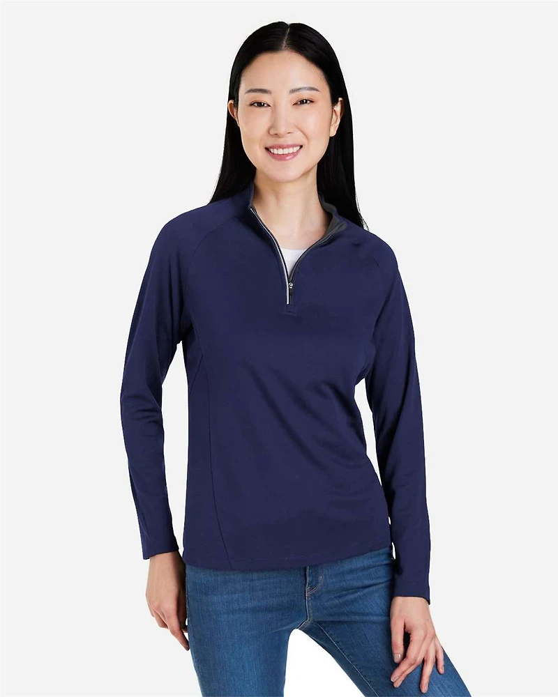 Women’s Origin Performance Pique Quarter-Zip Pullover