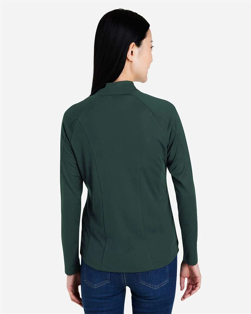 Women's Origin Performance Pique Quarter-Zip Pullover | T-Shirt Time