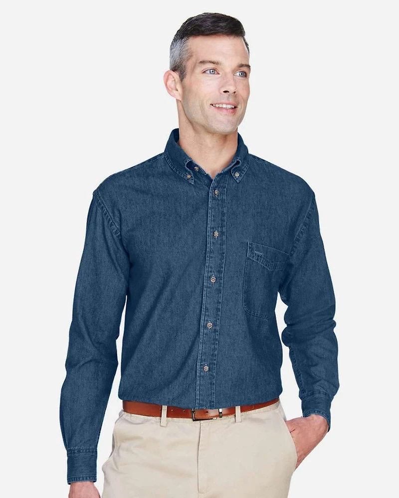 Men's Tall Denim Shirt | T-Shirt Time