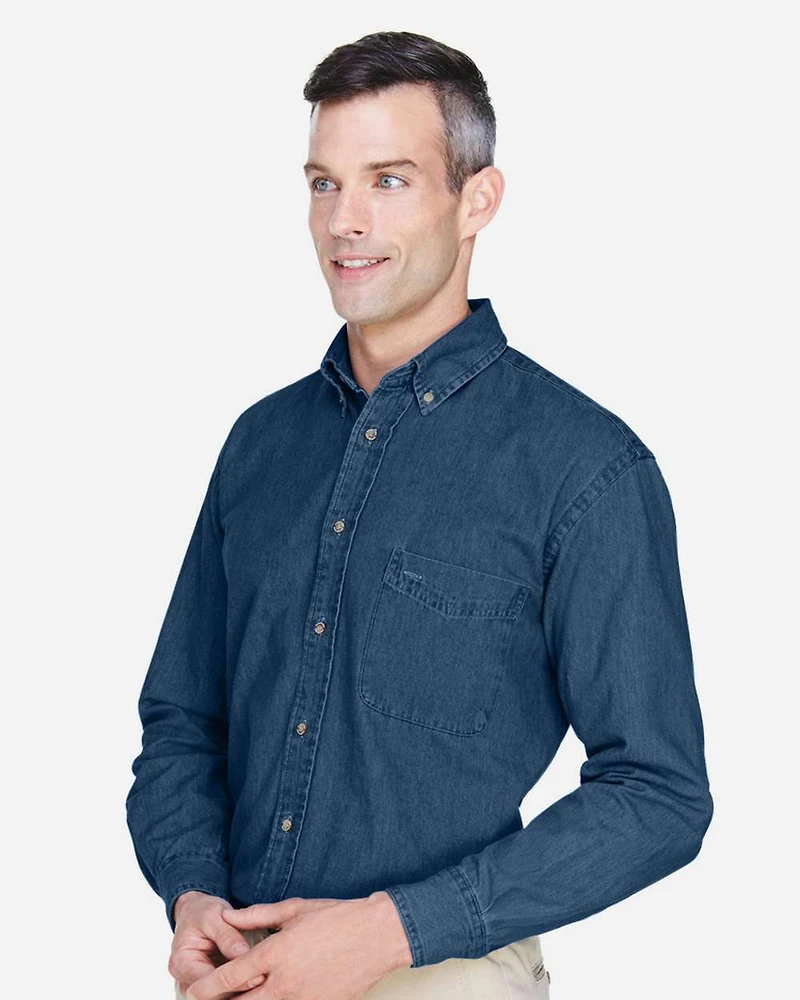 Men's Tall Denim Shirt | T-Shirt Time