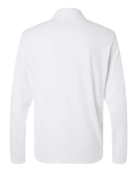 Pull à fermeture éclair quart de tour rayures texturées pour hommes
